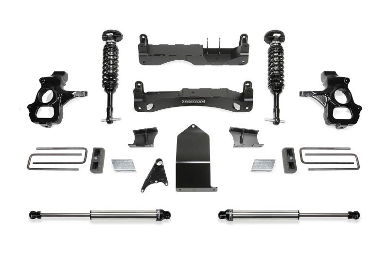 Load image into Gallery viewer, Fabtech 14-18 GM C/K1500 P/U w/oE Alm Or Stmp Stl UCA 4in Perf Sys w/Dl 2.5 &amp; 2.25
