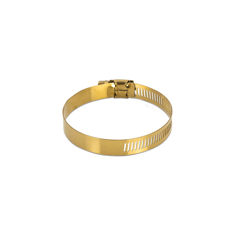 Load image into Gallery viewer, Mishimoto High-Torque Worm Gear Clamp 2.83in.-3.74in. (72mm-95mm) - Pack of 2 - Gold

