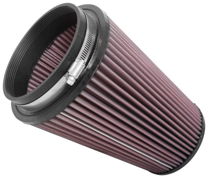 Load image into Gallery viewer, K&amp;N Universal Clamp-On Air Filter 5in FLG / 6-1/2in B / 4-3/8in T / 8-3/4in H

