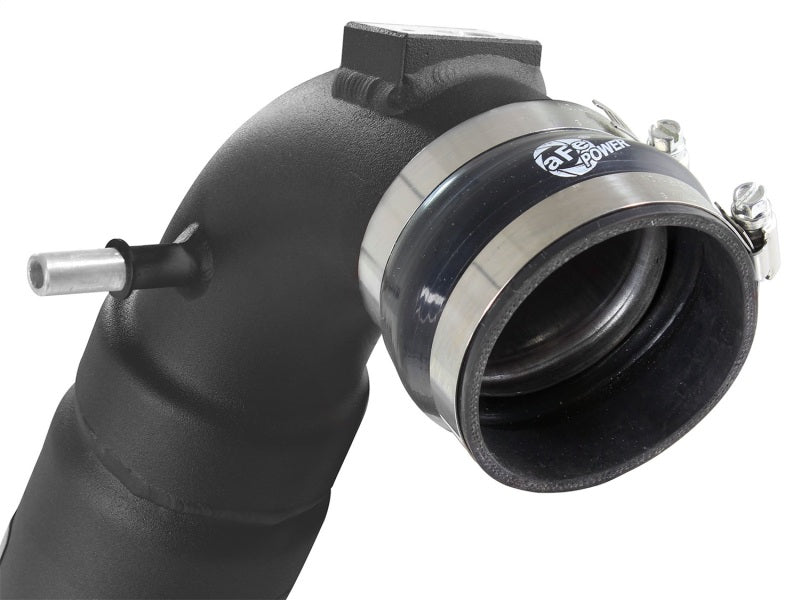 Load image into Gallery viewer, aFe Bladerunner Intercooler Tube Cold Side 3.5in-3in 2015 Ford F-150 V6 Ecoboost 3.5L (tt)
