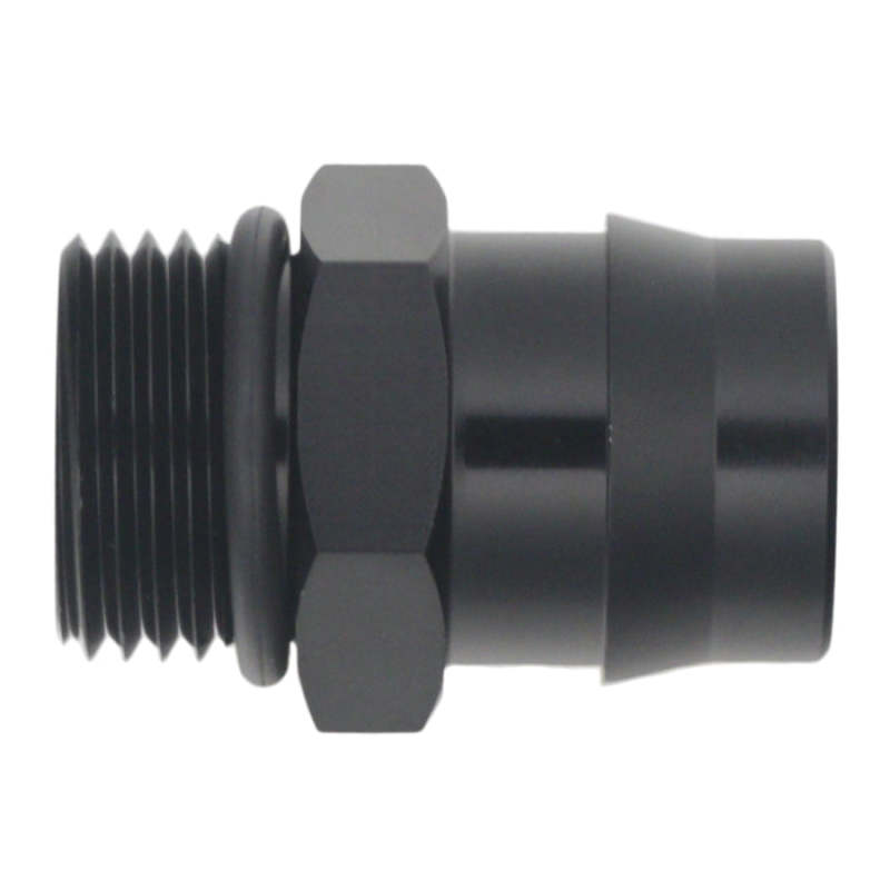 Load image into Gallery viewer, DeatschWerks 8AN ORB to Can-Am Maverick X3 OE Quick Connect Adapter - Anodized Matte Black
