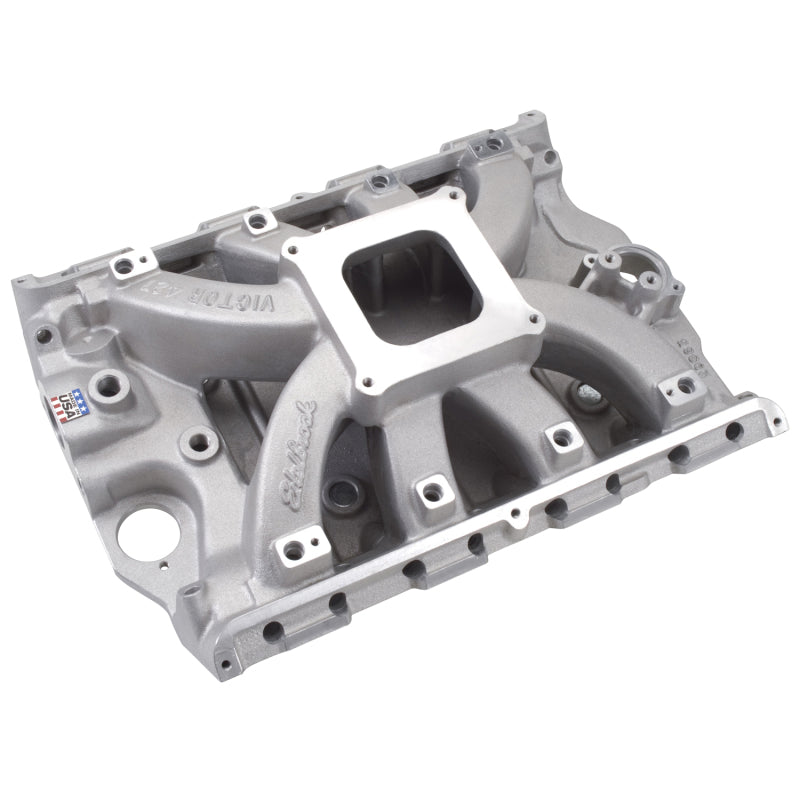 Load image into Gallery viewer, Edelbrock 390-428 Ford FE Victor EFI Manifold 4150 Flange Mounting
