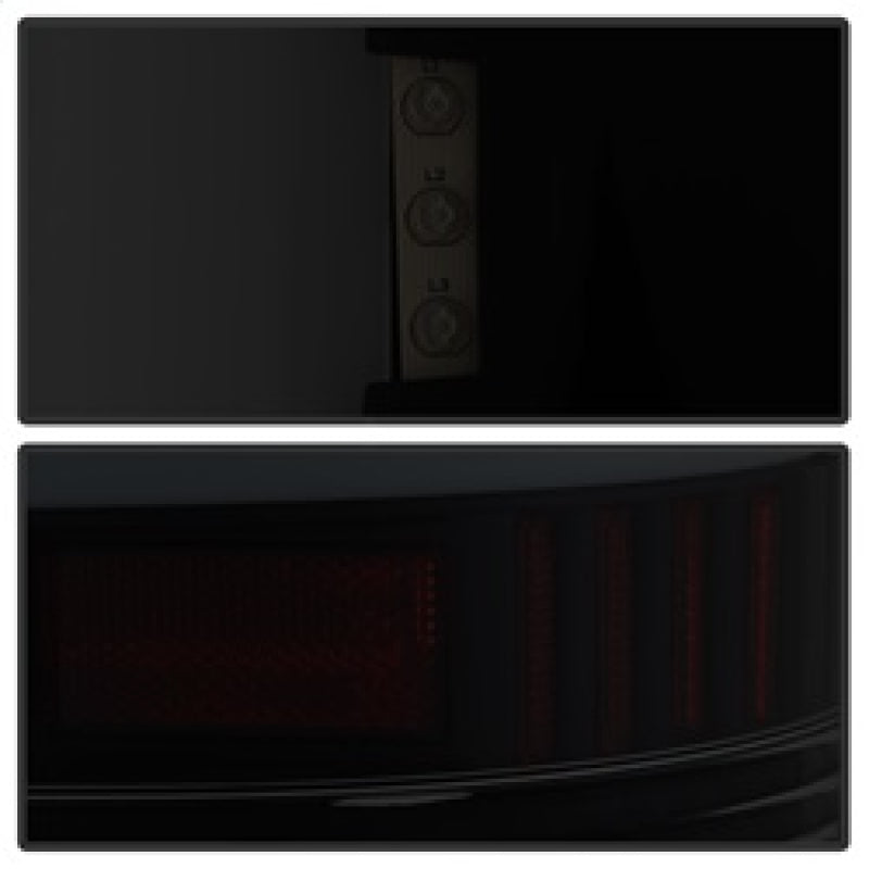 Load image into Gallery viewer, xTune 07-13 GMC Sierra 1500 LED Tail Lights - Black Smoke (ALT-ON-GS07-G2-LED-BSM)
