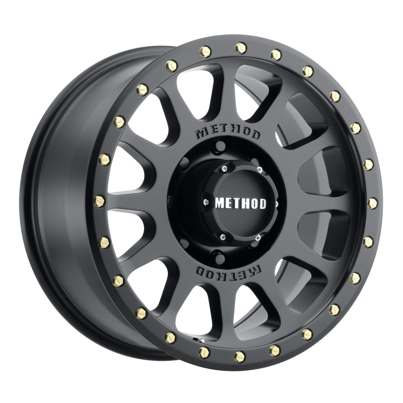 Load image into Gallery viewer, Method MR305 NV 16x8 0mm Offset 8x6.5 130.81mm CB Matte Black Wheel
