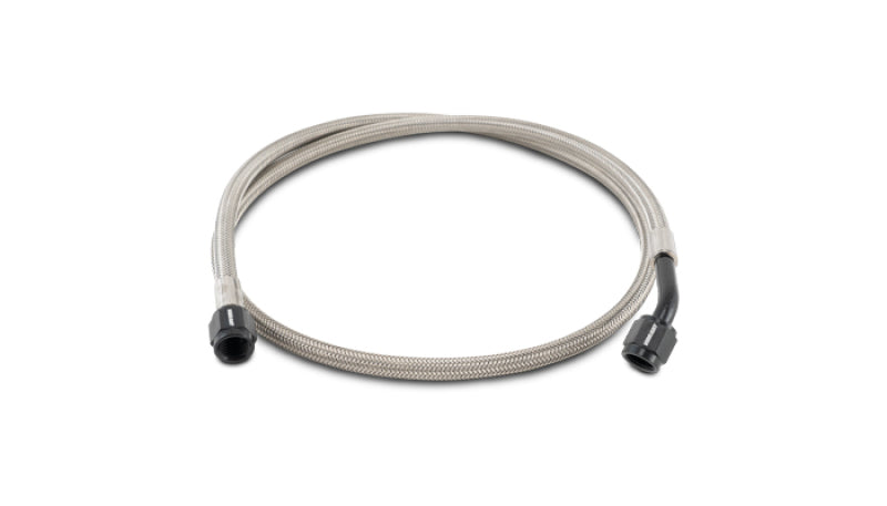 Load image into Gallery viewer, Vibrant Pre-Assembled Hose Assemblies -3AN 36in Length Hose End Style Straight/45 Degrees

