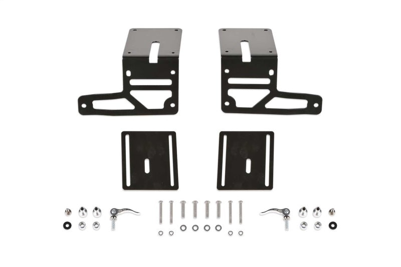 Load image into Gallery viewer, Fabtech 18-21 Jeep JL/JT Light Bracket Kit (Adjustable)

