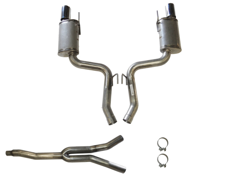 Load image into Gallery viewer, JBA 15-20 Ford Mustang EcoBoost 304 Stainless Steel Cat-Back Exhaust
