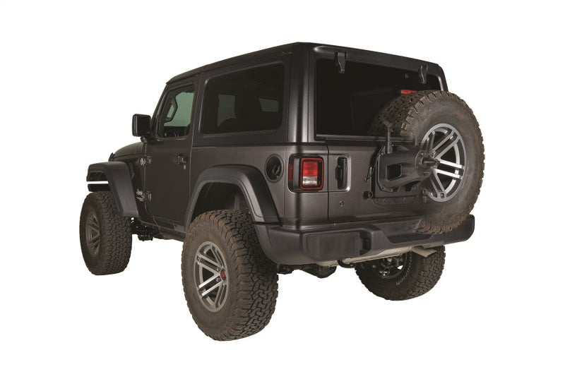 Load image into Gallery viewer, Rugged Ridge Spare Tire Relocation Bracket 18-20 Jeep Wrangler JL
