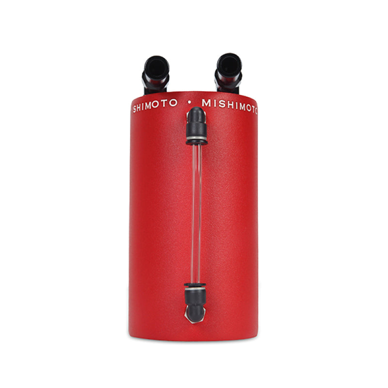 Load image into Gallery viewer, Mishimoto Large Aluminum Oil Catch Can - Wrinkle Red
