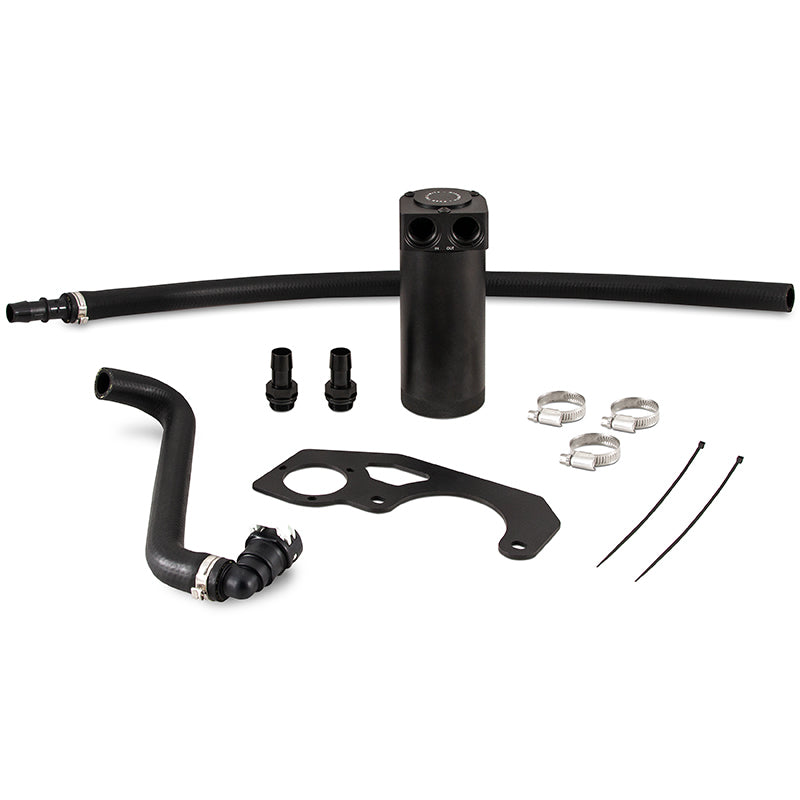Load image into Gallery viewer, Mishimoto 2018+ Jeep Wrangler JL 2.0L Baffled Oil Catch Can Kit - Black
