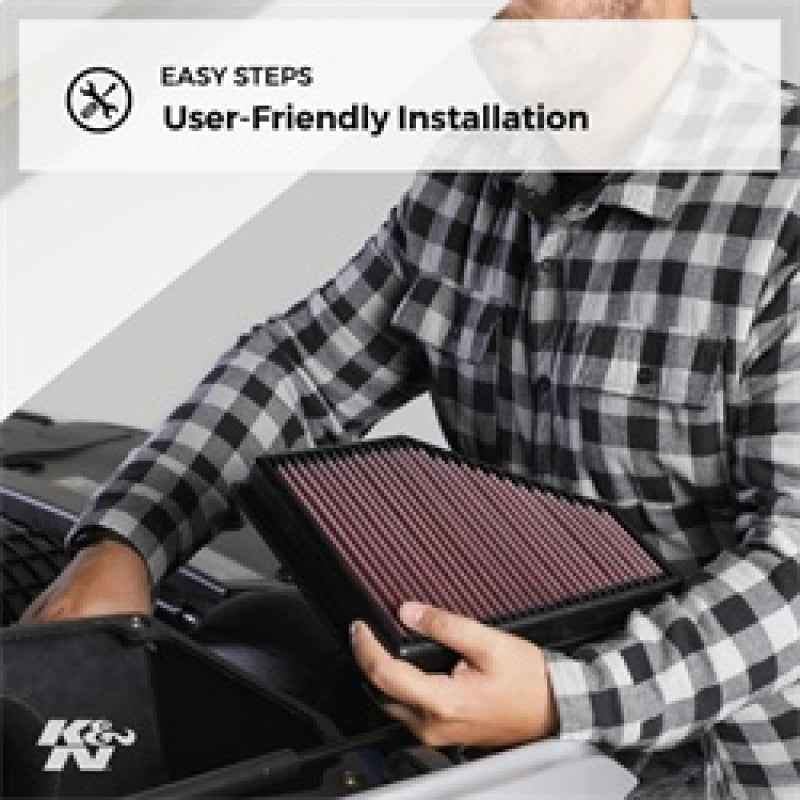 Load image into Gallery viewer, K&amp;N Replacement Air Filter 18-20 Suzuki Jimny II 1.5L L4
