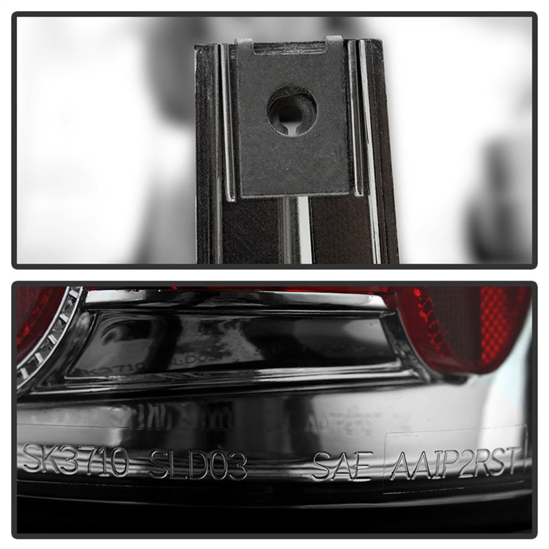 Load image into Gallery viewer, Spyder Chevy Silverado 1500 03-06 (Does Not Fit Stepside)Euro Style Tail Lights Chrm ALT-YD-CS03-C
