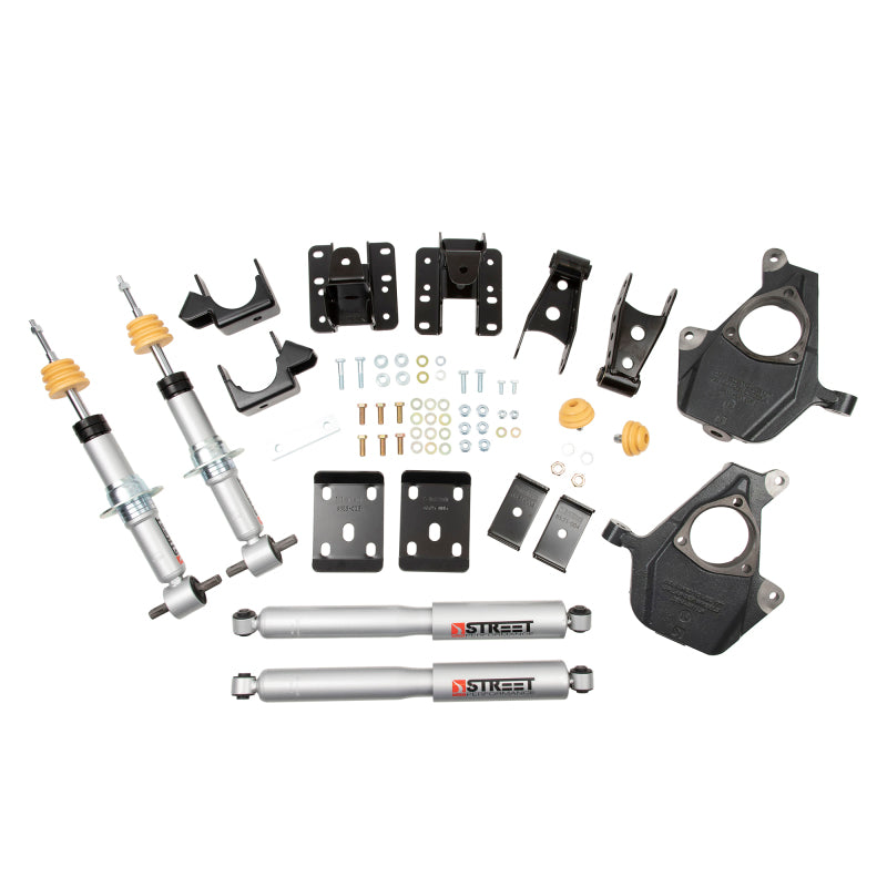 Load image into Gallery viewer, Belltech LOWERING KIT 16.5-17 Chevy Silverado All Cabs 4WD 2inF/4inR
