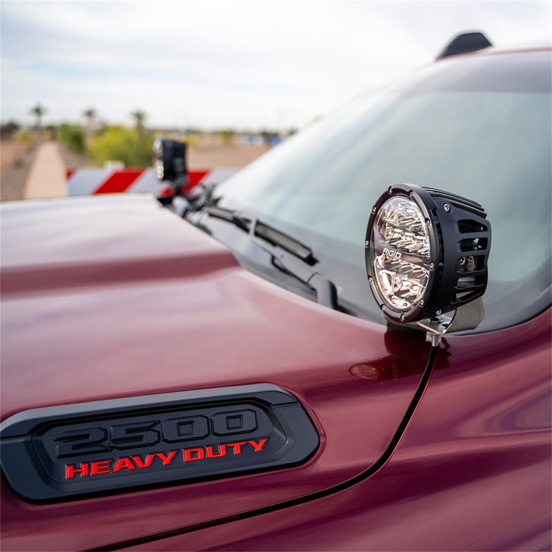Load image into Gallery viewer, Rigid Industries 2019+ Dodge Ram 2500/3500 A-Pillar LED Light Mounts
