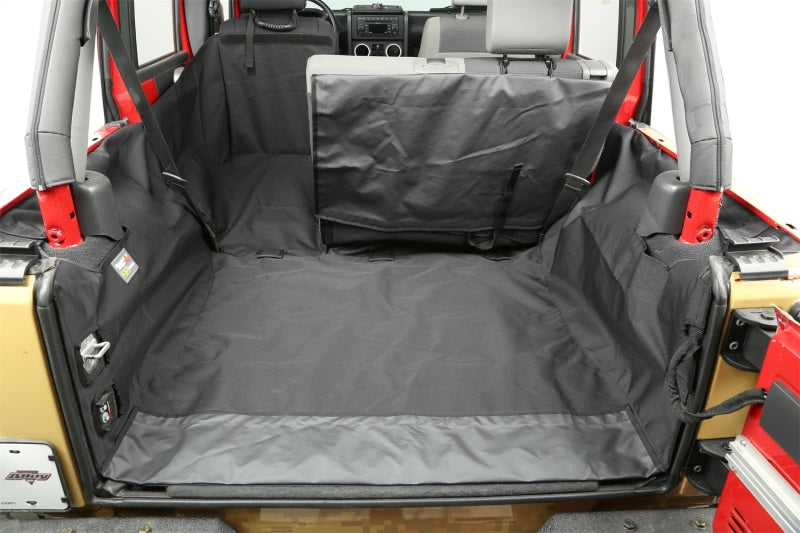 Load image into Gallery viewer, Rugged Ridge C3 Cargo Cover W/O Subwoofer 07-18 Jeep Wrangler JKU 4 Door

