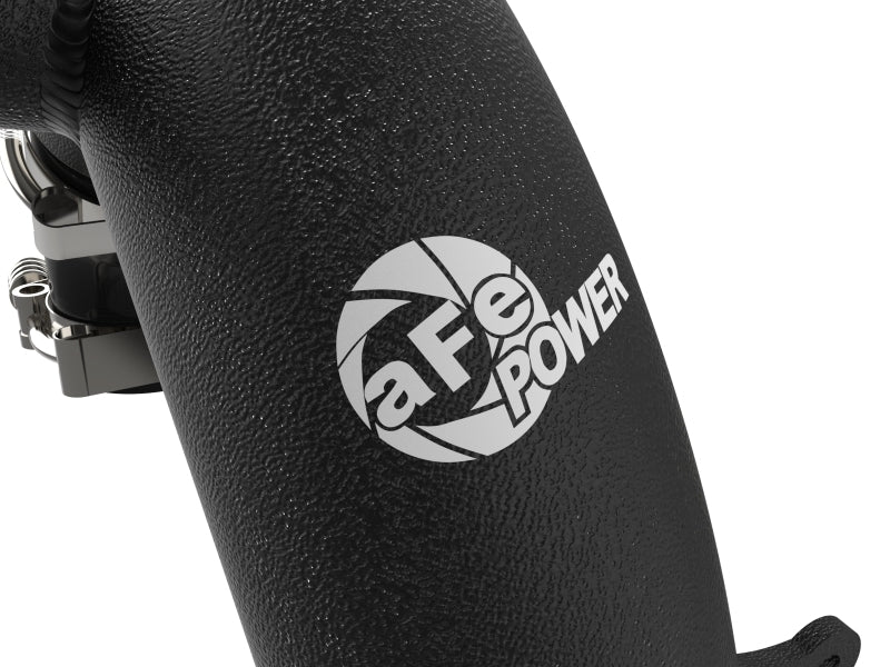 Load image into Gallery viewer, aFe Power 21-22 Ford Bronco L4-2.3L (t) BladeRunner 3 IN Aluminum Hot Charge Pipe Black
