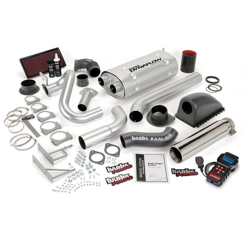 Load image into Gallery viewer, Banks Power 01-07 GM 8.1 Mh-W - All (L-Exit) Stinger System w/ AutoMind
