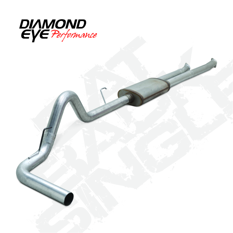 Load image into Gallery viewer, Diamond Eye KIT 3-1/2in Catback Single AL: 2010-2014 TOYOTA TUNDRA 5.7L-GAS APP
