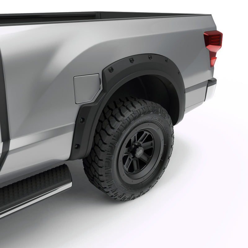 Load image into Gallery viewer, EGR 2017 Nissan Titan Bolt-On Look Fender Flares - Set - Black Matte (796005)
