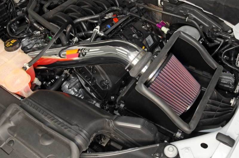 Load image into Gallery viewer, K&amp;N 15 Ford F150 5.0L V8 F/I High Flow Performance Intake Kit
