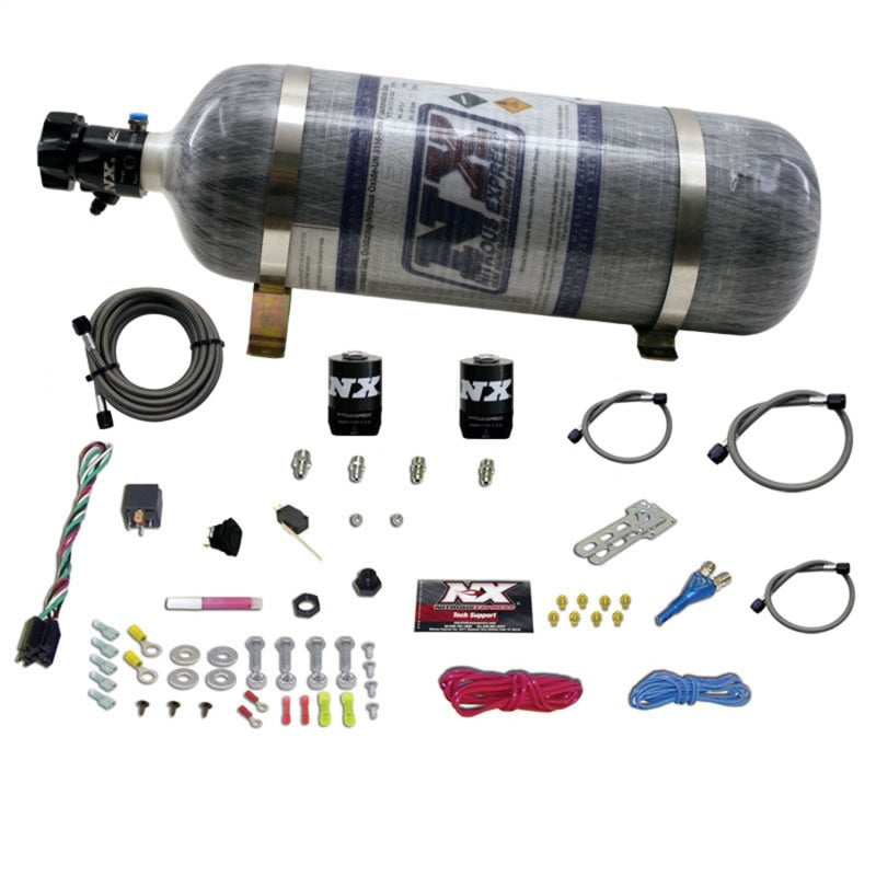 Load image into Gallery viewer, Nitrous Express All Dodge EFI Single Nozzle Nitrous Kit w/Composite Bottle
