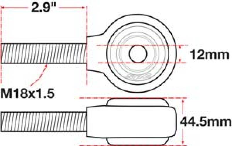 Load image into Gallery viewer, SPC Performance xAxis Rod End Ball Joint
