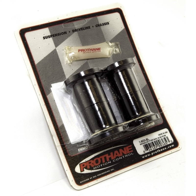 Load image into Gallery viewer, Rugged Ridge Shackle Bushing Kit Black 87-95 Jeep Wrangler Jeep Wrangler YJ
