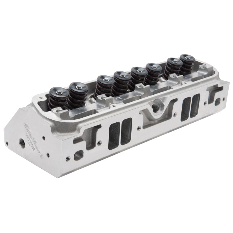 Load image into Gallery viewer, Edelbrock Cylinder Head SB Chrysler Victor In-Line 16 Complete w/ Solid Roller Springs
