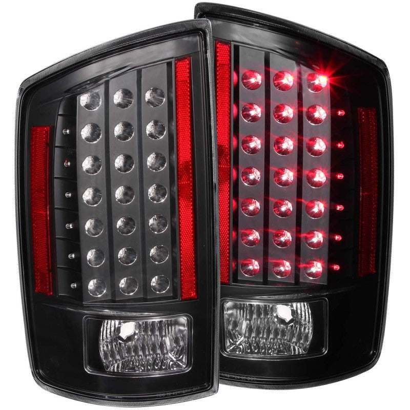 Load image into Gallery viewer, ANZO 2006-2008 Dodge Ram 1500 LED Taillights Black
