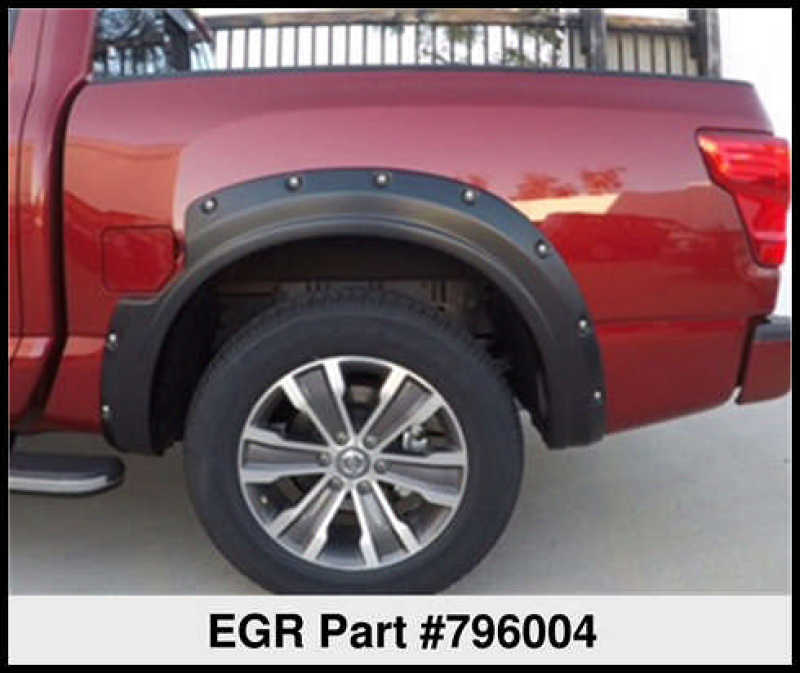 Load image into Gallery viewer, EGR 2017 Nissan Titan Bolt-On Look Fender Flares - Set
