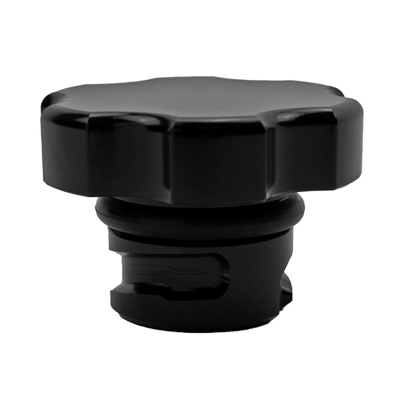 Load image into Gallery viewer, Wehrli 2001+ GM Duramax LB7/LLY/LBZ/LMM/LML/L5P Billet Oil Fill Cap - Black Anodized
