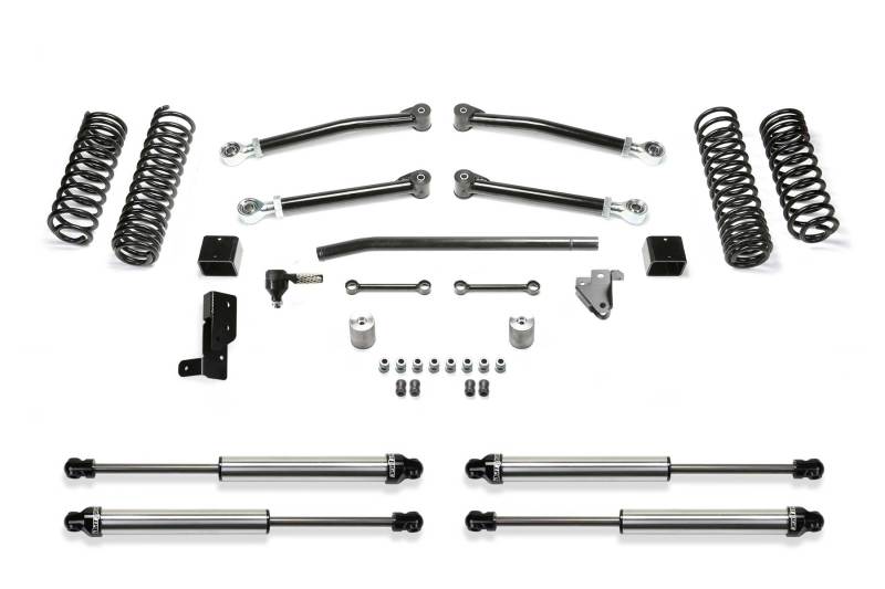 Load image into Gallery viewer, Fabtech 18-21 Jeep JL 4WD 4-Door 3in Trail w/Dlss Shks
