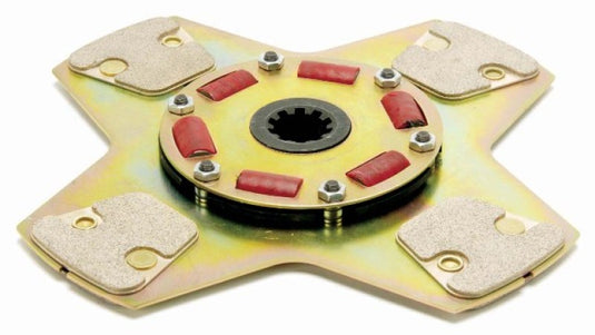 McLeod Disc Racing Only Sprung Hub Flat 4 Paddle 10.5in X 1-3/8 X 10 Spline