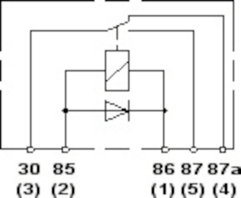 Load image into Gallery viewer, Hella Relay 12V 20/40A Spdt Dio

