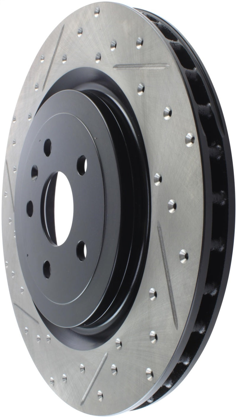 Load image into Gallery viewer, StopTech Slotted &amp; Drilled Sport Brake Rotor
