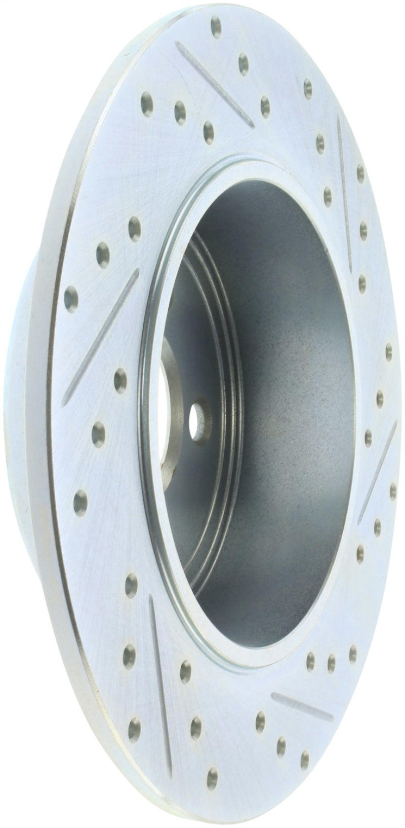 Load image into Gallery viewer, StopTech Select Sport 06-15 Dodge Charger/ 05-15 Chrysler 300 Slotted/Drilled Right Rear Brake Rotor
