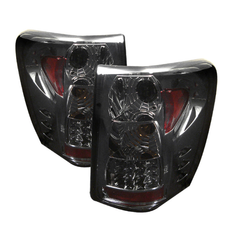 Load image into Gallery viewer, Spyder Jeep Grand Cherokee 99-04 LED Tail Lights Version 2 Smoke ALT-YD-JGC99-LED-SM-G2
