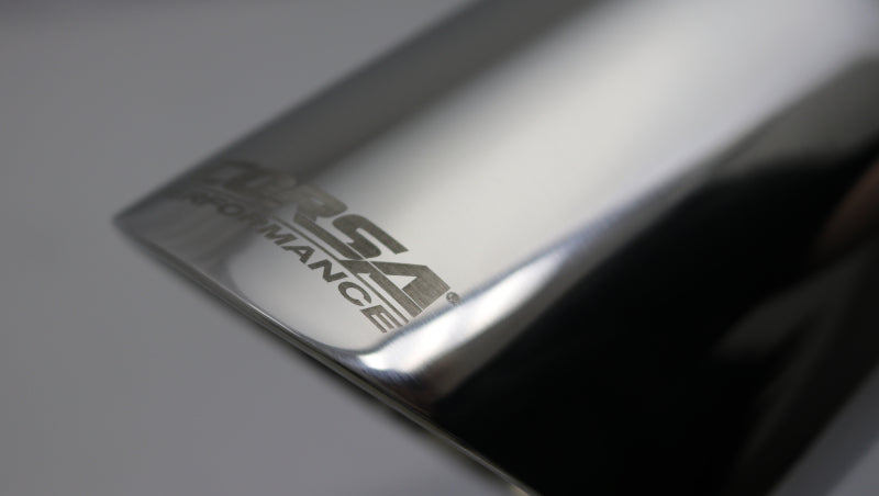 Load image into Gallery viewer, Corsa Single Universal 2.5in Inlet / 4in Outlet Polished Pro-Series Tip Kit
