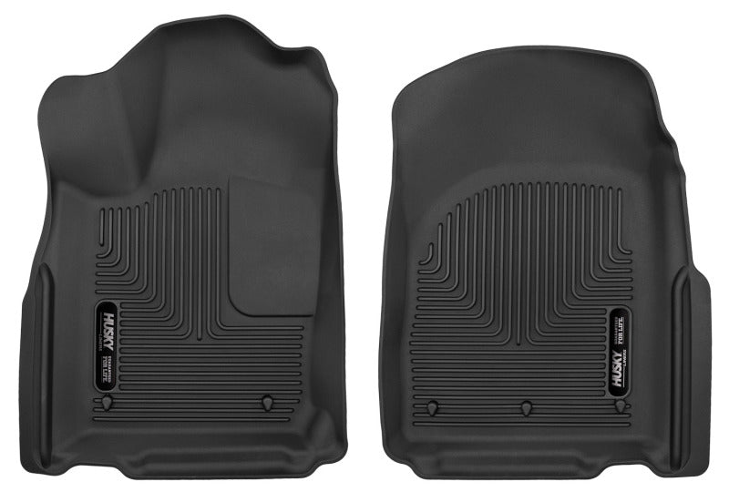 Load image into Gallery viewer, Husky Liners 11-24 Dodge Durango / 11-14 Jeep Grand Cherokee X-Act Contour Black Front Floor Liners
