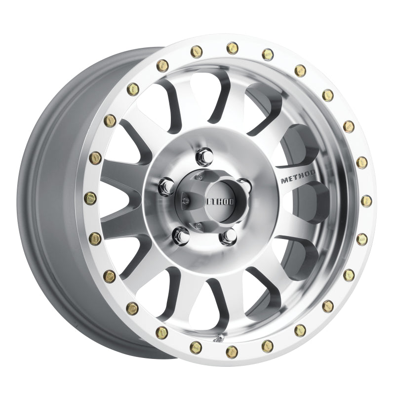Load image into Gallery viewer, Method MR304 Double Standard 17x8.5 0mm Offset 5x5.5 108mm CB Machined/Clear Coat Wheel
