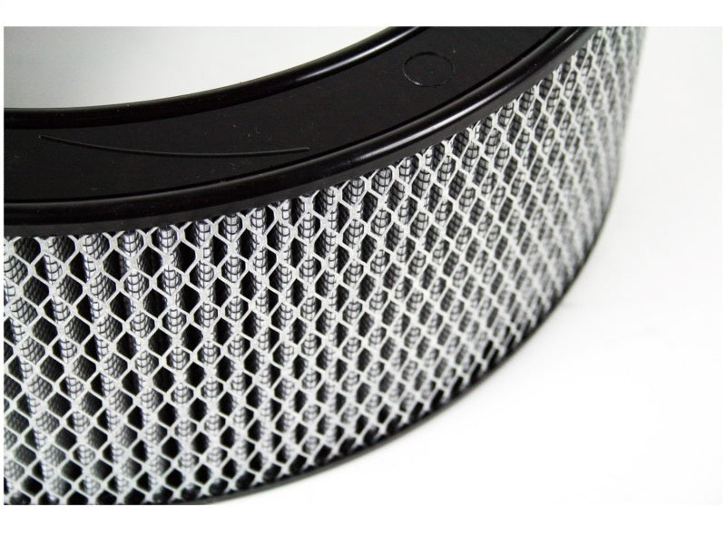 Load image into Gallery viewer, aFe MagnumFLOW Air Filters Round Racing PDS A/F RR PDS 14OD x 11ID x 5H IN with E/M
