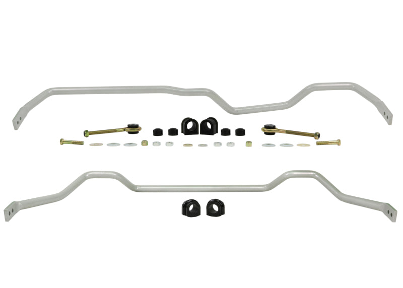 Load image into Gallery viewer, Whiteline 5/87-94 Nissan Skyline R32 GTS/GTS-T RWD Front &amp; Rear Sway Bar Kit 24mm
