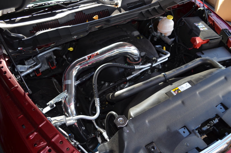 Load image into Gallery viewer, Injen 09-12 Dodge Ram 1500 5.7L V8 Hemi Wrinkle Black Power-Flow Air Intake System w/ MR Tech
