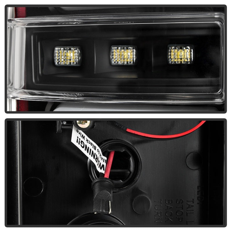 Load image into Gallery viewer, Spyder 16-17 Toyota Tacoma LED Tail Lights - Black (ALT-YD-TT16-LED-BK)
