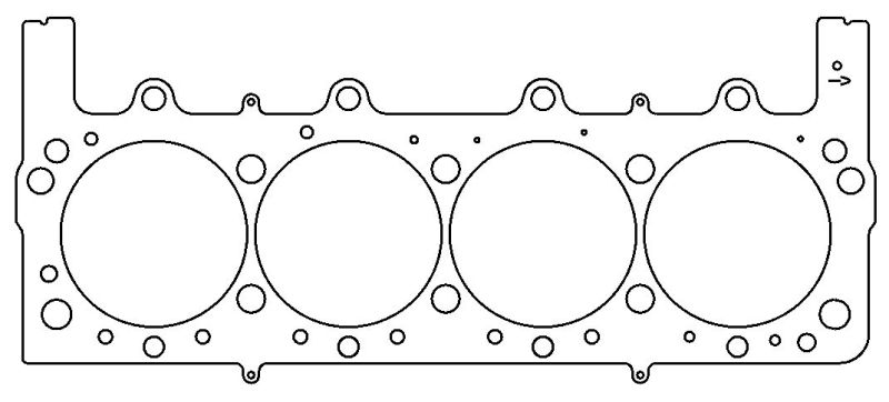 Load image into Gallery viewer, Cometic Ford 460 Pro Stock 4.685in Bore .051 inch MLS-RH A500 Block Head Gasket
