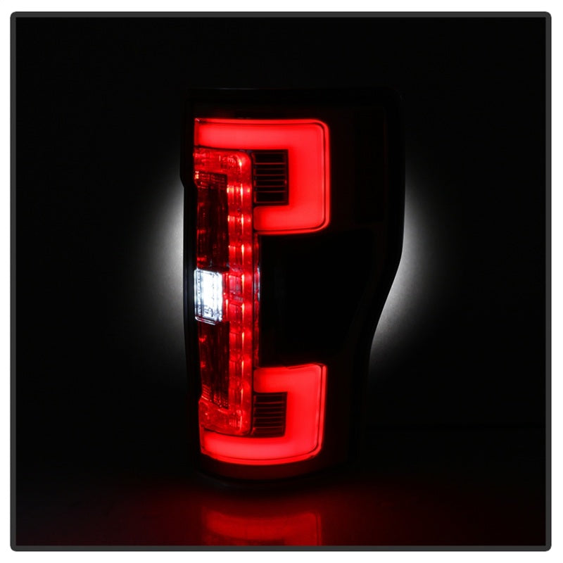 Load image into Gallery viewer, Spyder 17-18 Ford F-250 SD (w/Blind Spot Sens) LED Only Tail Lights - Red Clr (ALT-YD-FS17BS-LED-RC)
