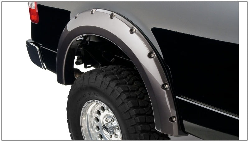 Load image into Gallery viewer, Bushwacker 04-08 Ford F-150 Styleside Pocket Style Flares 4pc 66.0/78.0/96.0in Bed - Black
