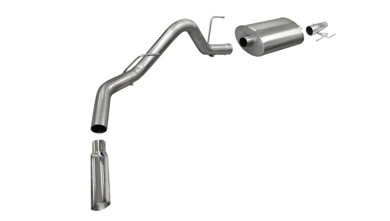 Load image into Gallery viewer, Corsa 2011-2014 -13 Ford F-150 EcoBoost 3.5L V6 Polished Sport Cat-Back Exhaust
