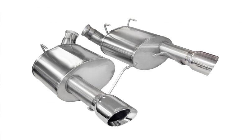 Load image into Gallery viewer, Corsa 2011-2014 Ford Mustang GT/Boss 302 5.0L V8 Polished Xtreme Axle-Back Exhaust
