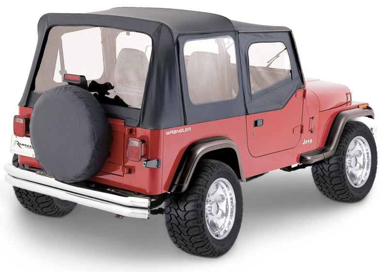 Load image into Gallery viewer, Rampage 1976-1983 Jeep CJ5 Complete Top - Black Denim
